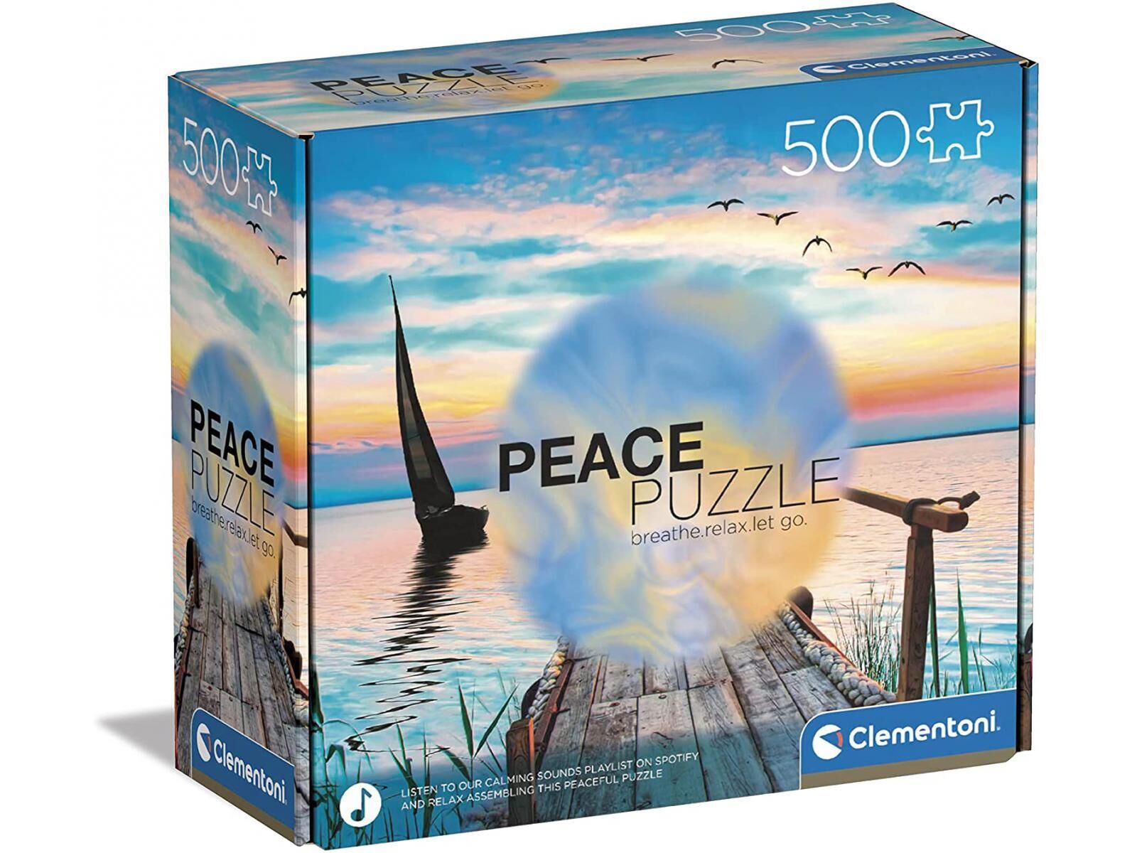 Buy Clementoni - Peaceful Wind Puzzle 500pc