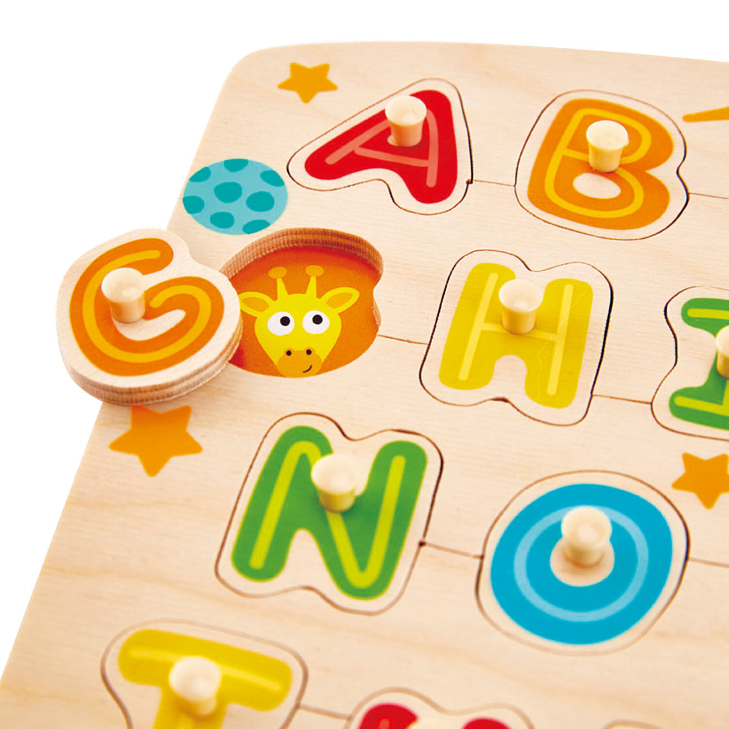 Buy Hape Alphabet Peg Puzzle