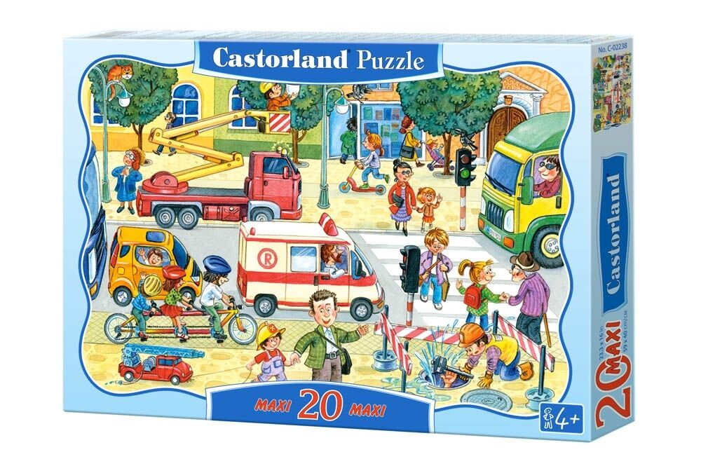 Buy Castorland Everyday Reality Maxi Puzzle 20pc