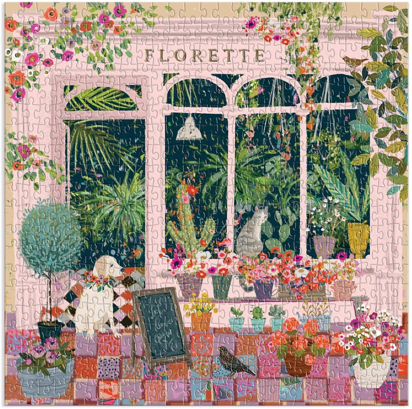 Buy Galison Florette Puzzle 500pc