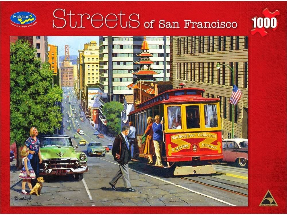 Buy Holdson Streets of San Francisco Puzzle 1000pce