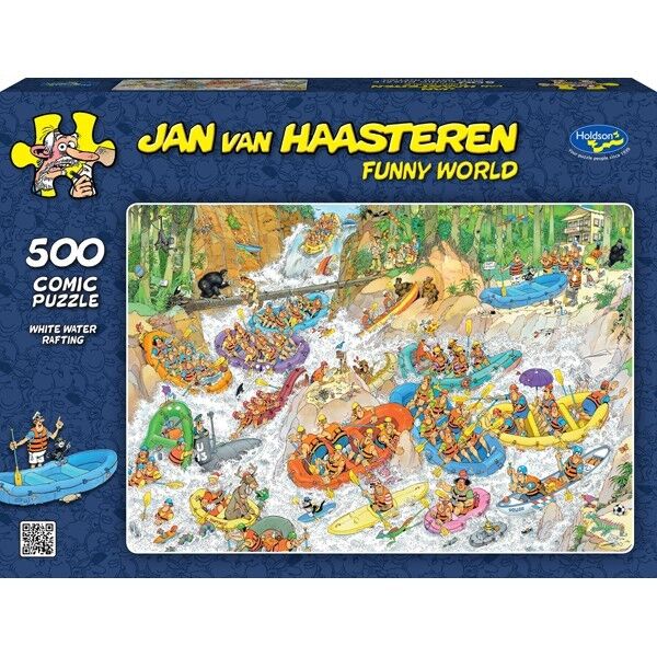 Buy Holdson Jan Van Haasteren White Water Rafting Puzzle 500pc