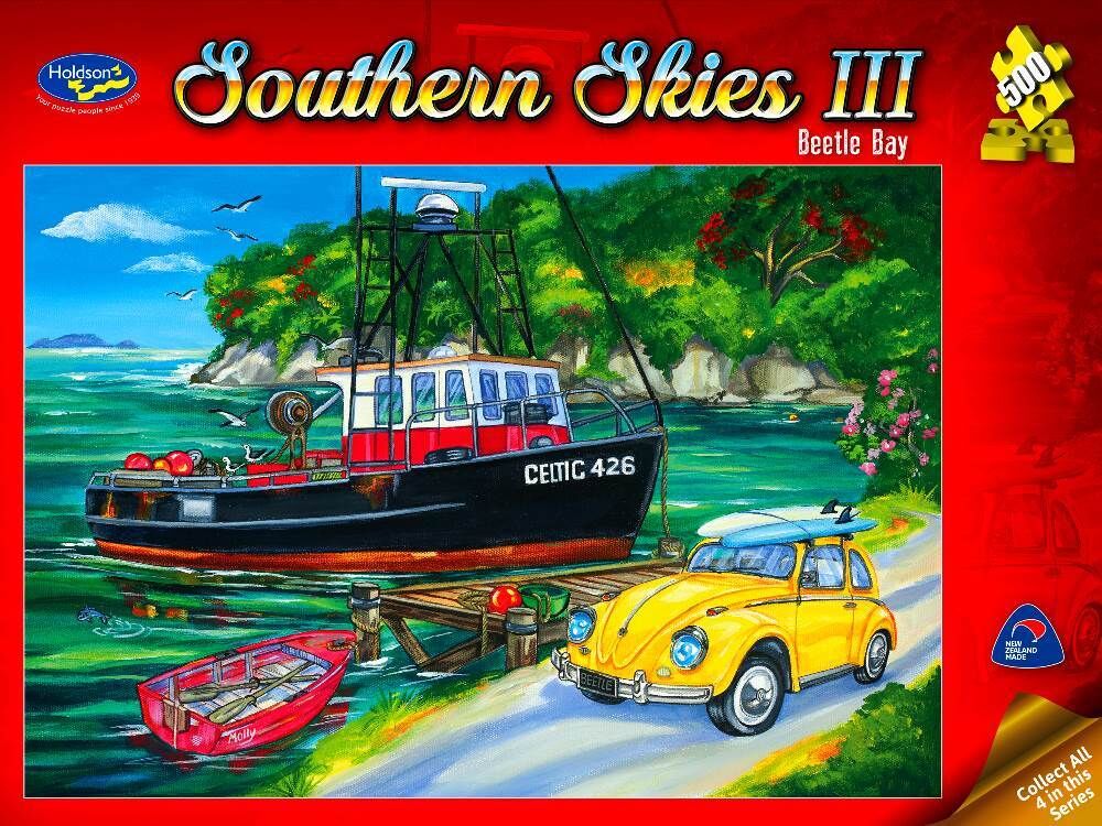 Buy Holdson Southern Skies Beetle Bay Puzzle 500pc