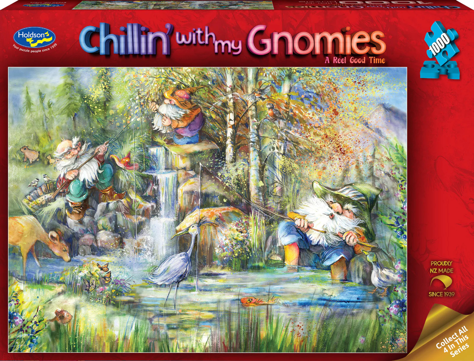 Buy Holdson - Chillin' with My Gnomies: A Reel Good Time Puzzle 1000pc