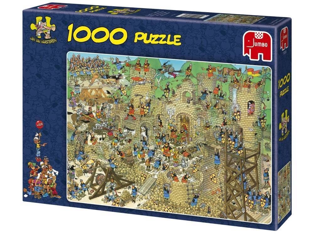 Buy Jumbo Jan Van Haasteren Castle Conflict Puzzle 1000pc