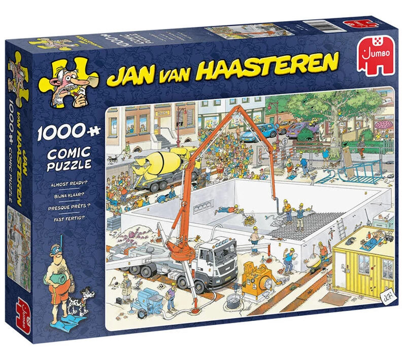 Buy Jumbo Jan Van Haasteren Almost Ready? Puzzle 1000pc