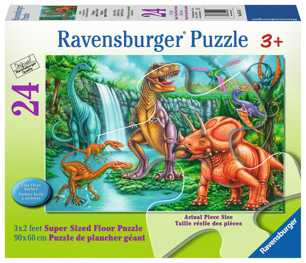 Buy Ravensburger Dino Falls SuperSize Puzzle 24pc