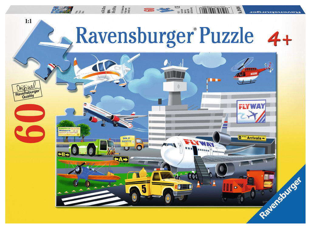 Puzzle Ravensburger 06700 - Petit Aérodrome - Puzzle Enfant Et Adulte - Qualité Allemande