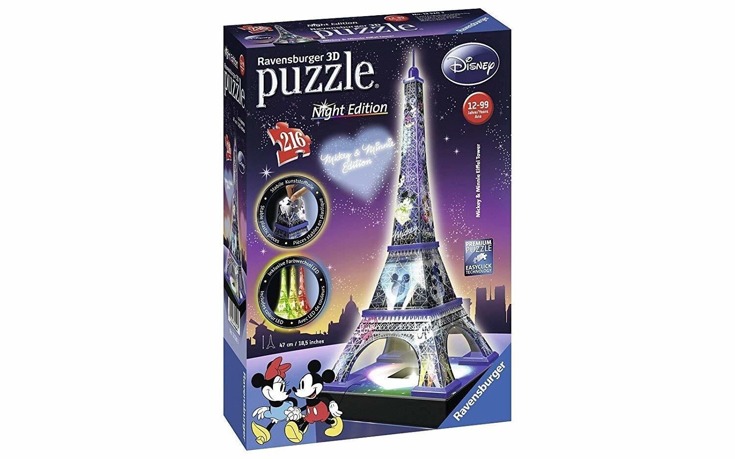 Puzzle 3D Tour Eiffel - Night Edition - Puzzles - Ravensburger