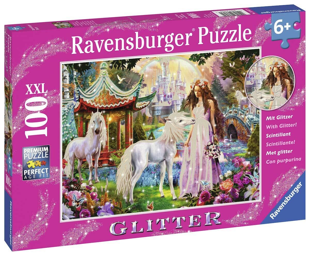 Buy Ravensburger Princess with Unicorn Puzzle 100pc