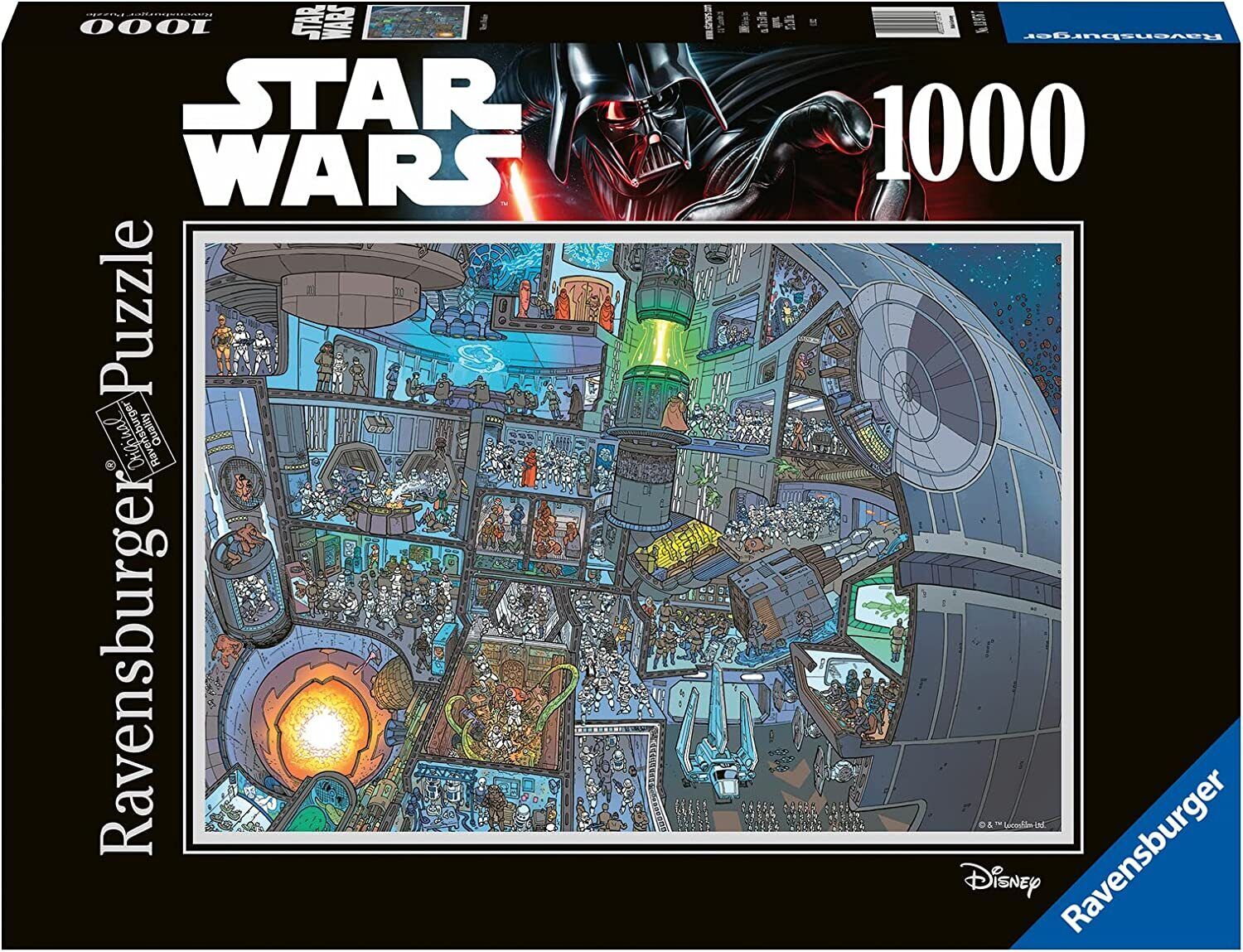 Ravensburger Star Wars Boba Fett, Bounty Hunter 1500 Piece Puzzle