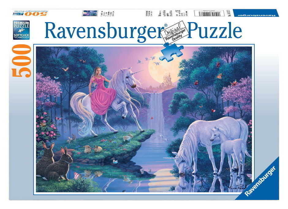 Buy Ravensburger Magical Unicorns Puzzle 500pc