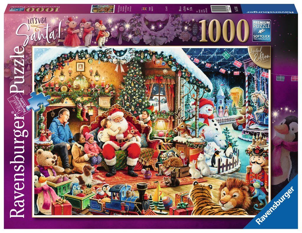 ravensburger let's visit santa