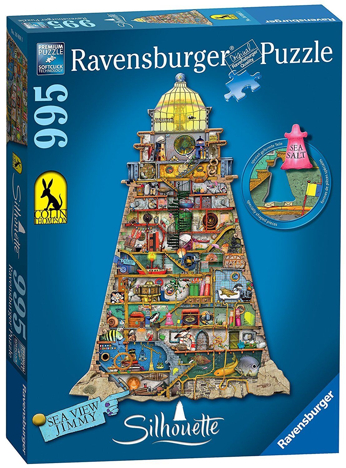 Buy Ravensburger - Silhouette Puzzle Colin Thompson Ludicrous