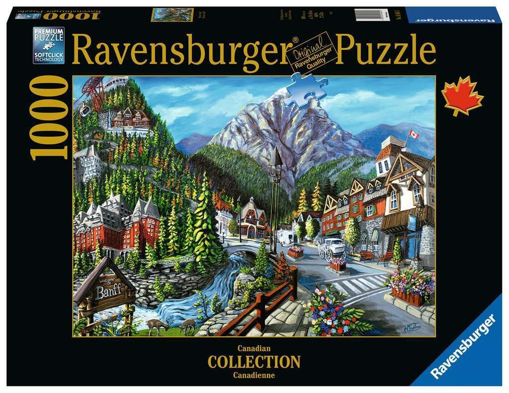 Buy Ravensburger - Welcome to Banff Puzzle 1000pc