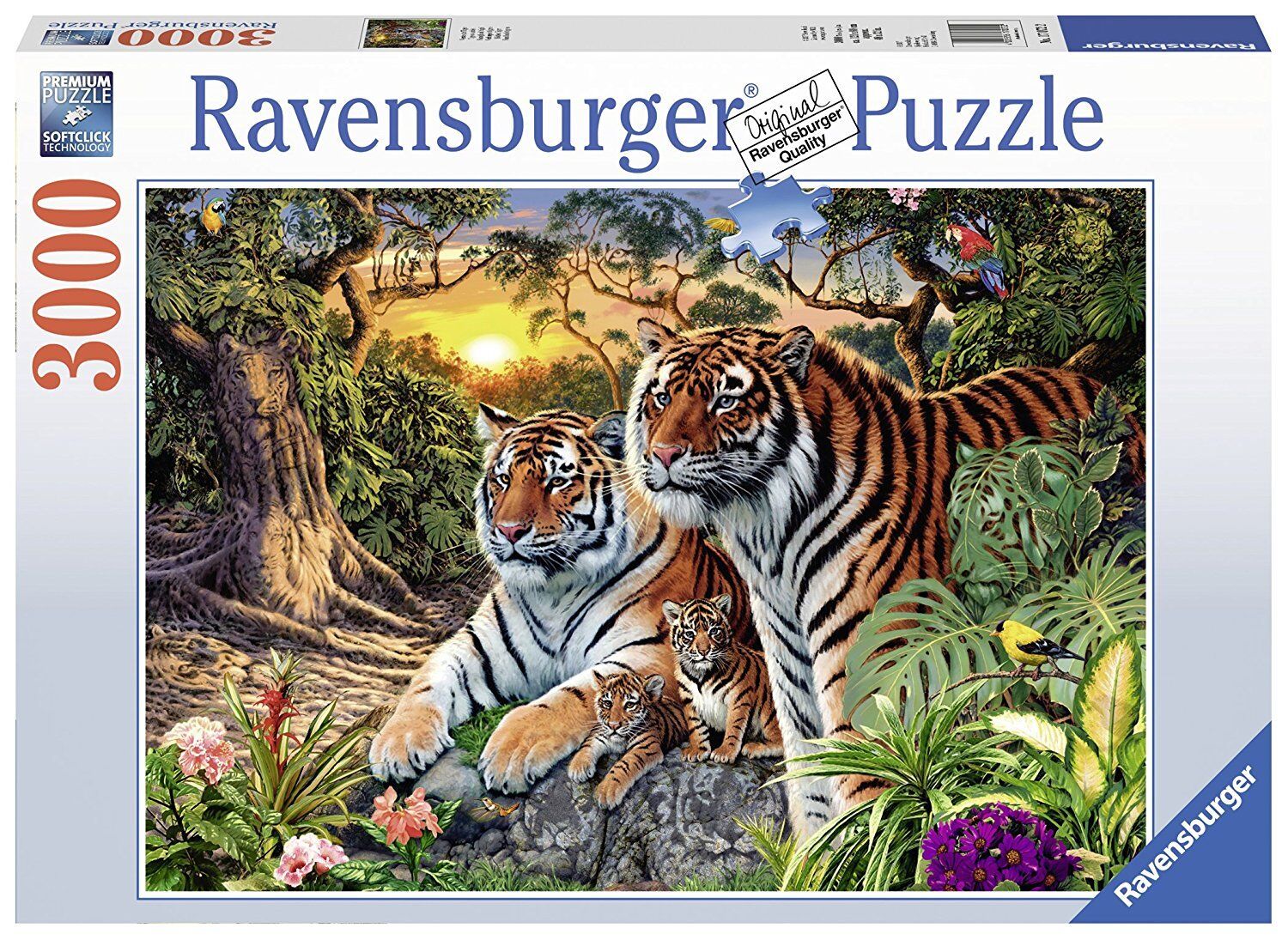 Buy Ravensburger Hidden Tigers Puzzle 3000pc