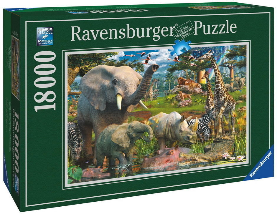 Ravensburger Colin Thompson Magical Bookcase 18000 Piece Puzzle