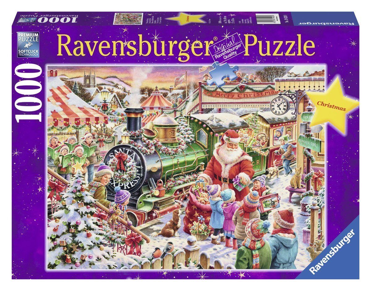 Buy Ravensburger Christmas Train Puzzle 1000pce