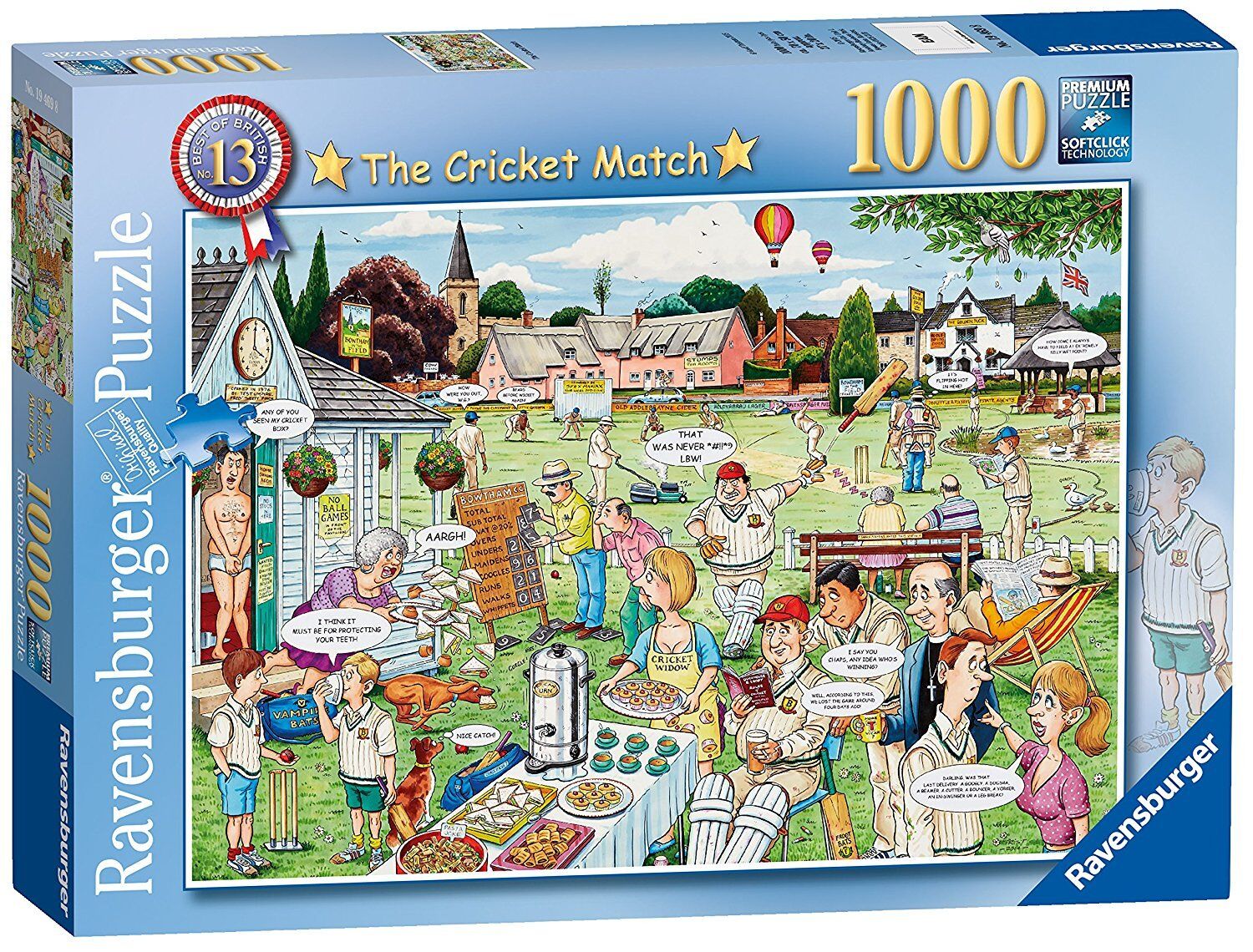 Buy Ravensburger The Cricket Match Puzzle 1000pc