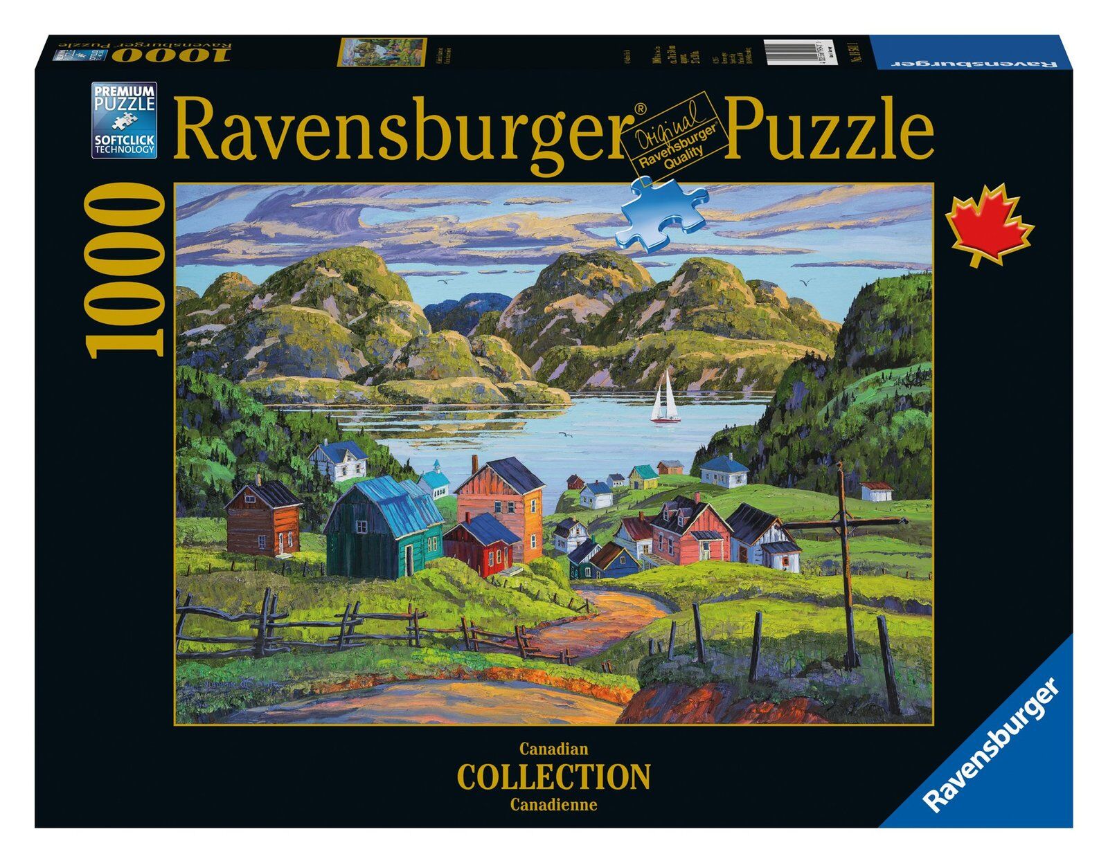 Buy Ravensburger Canadian Mountains Puzzle 1000pc