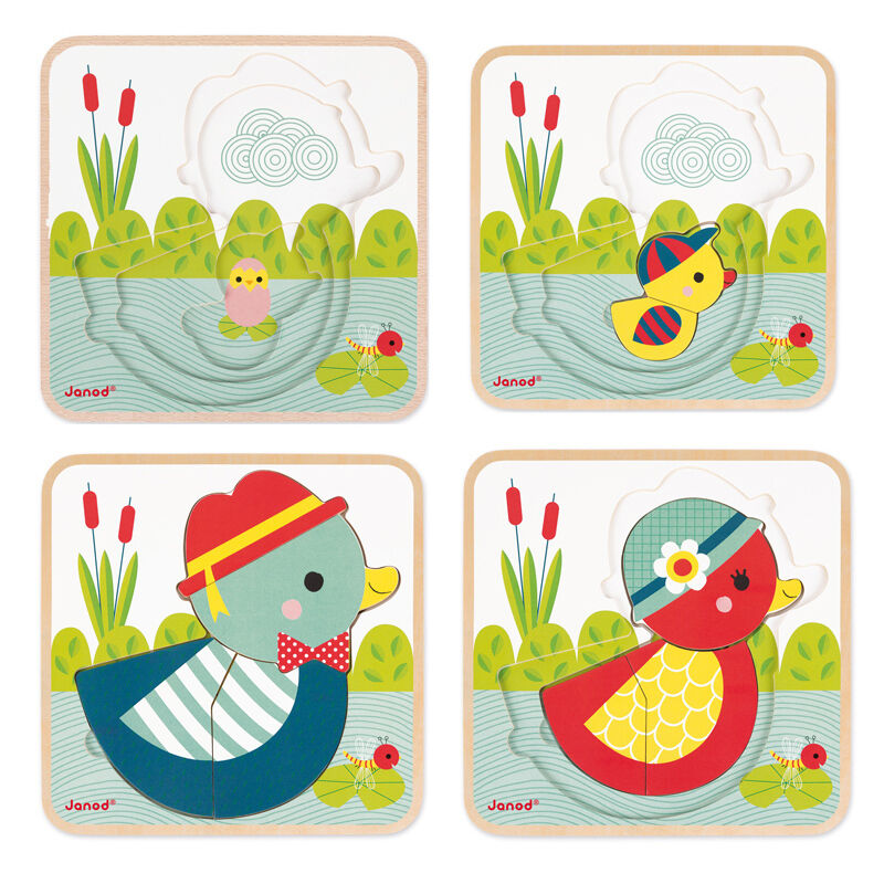 Buy Janod 3 Layer Duck Puzzle