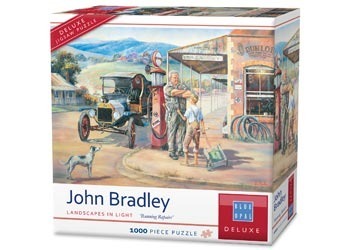 Image of Blue Opal - Deluxe John Bradley Running Repairs Puzzle 1000pc