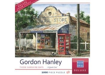 Image of Blue Opal - Deluxe Gordon Hanley A Quick Chat Puzzle 1000pce