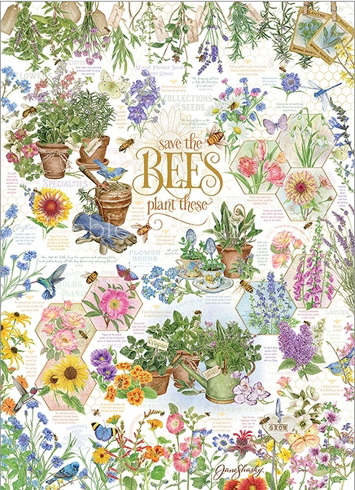 Buy Cobble Hill Save the Bees Puzzle 1000pc