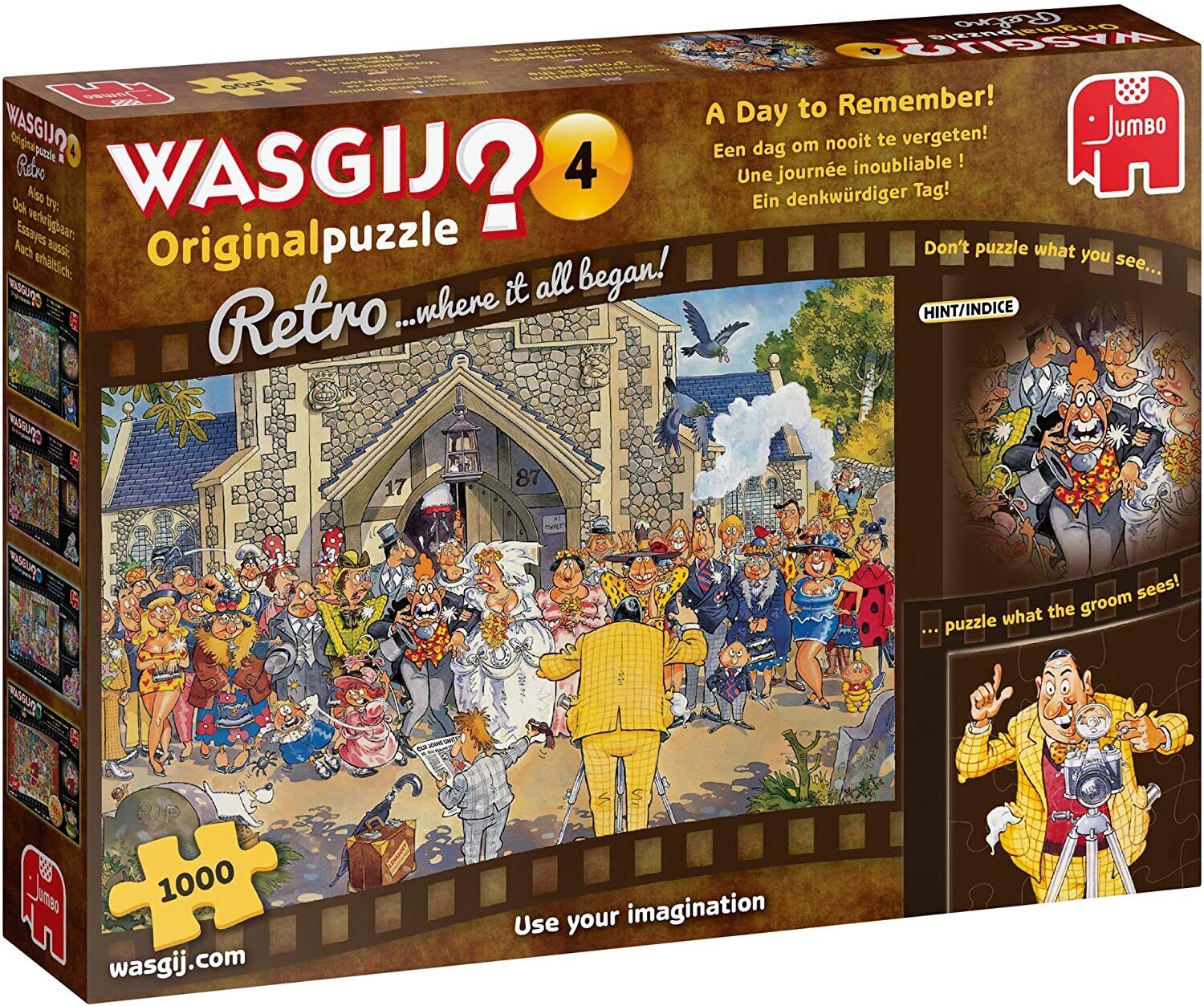 Buy Jumbo WASGIJ? Retro Original 4 A Day to Remember Puzzle 1000pc
