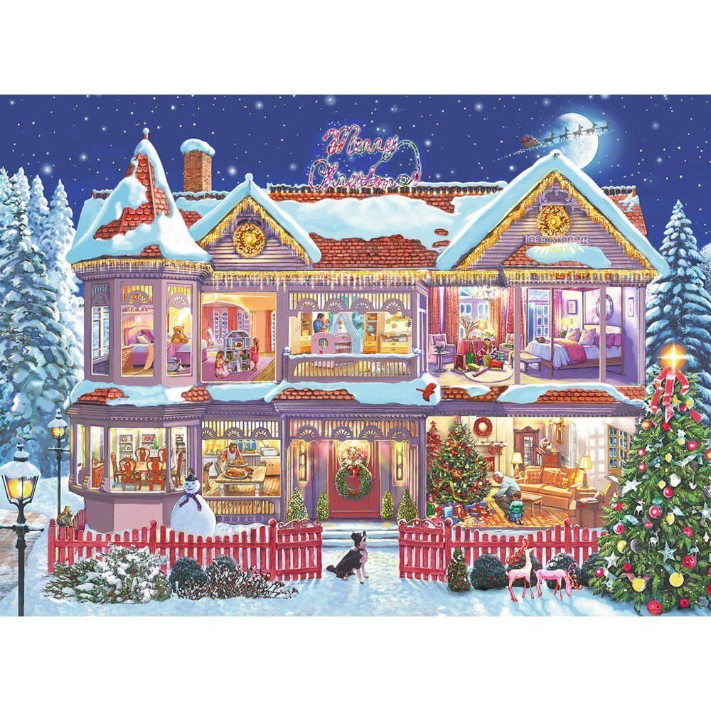 Buy Ravensburger The Christmas House Puzzle 500pc