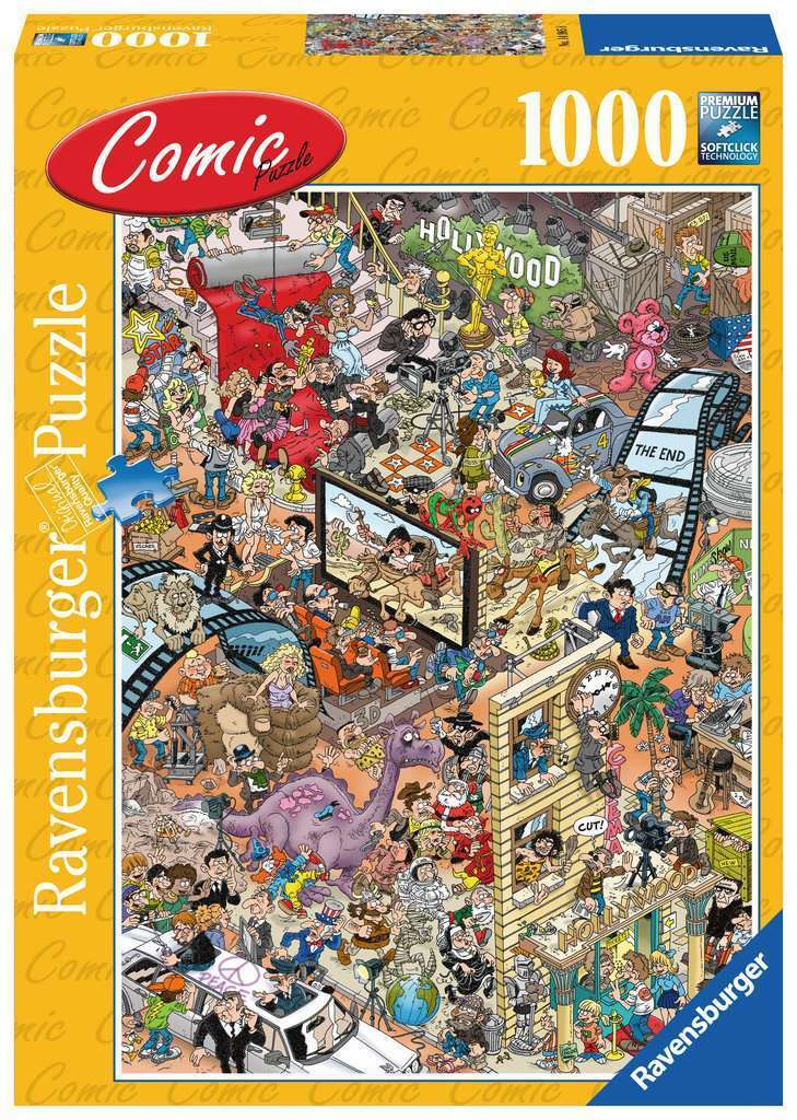 Ravensburger (14985) - Hollywood - 1000 pieces puzzle