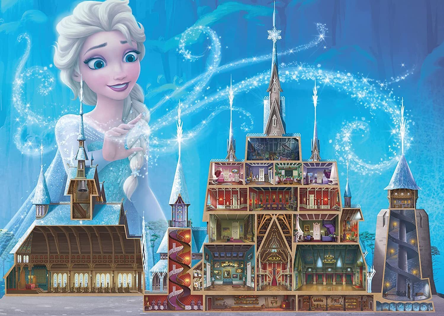 Игра frozen castle. Elsa Castle. Disney Frozen Castle.