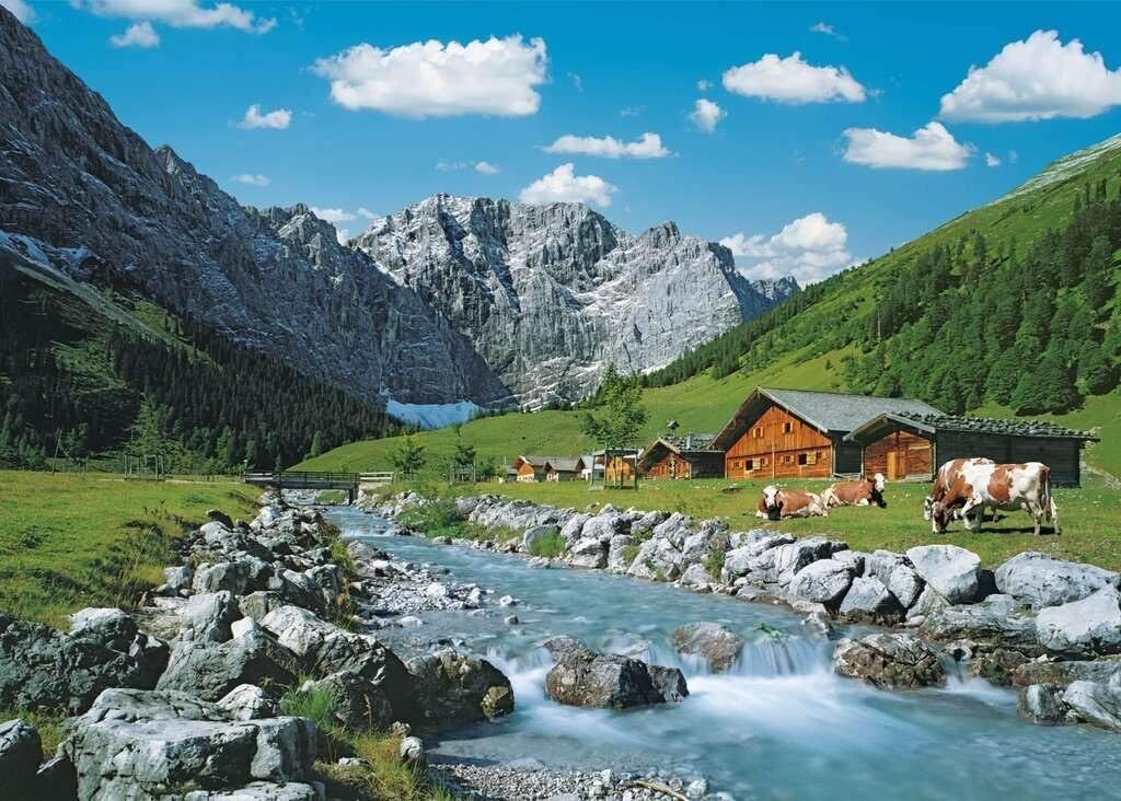 Buy Ravensburger Karwendel Mountains Puzzle 1000pc