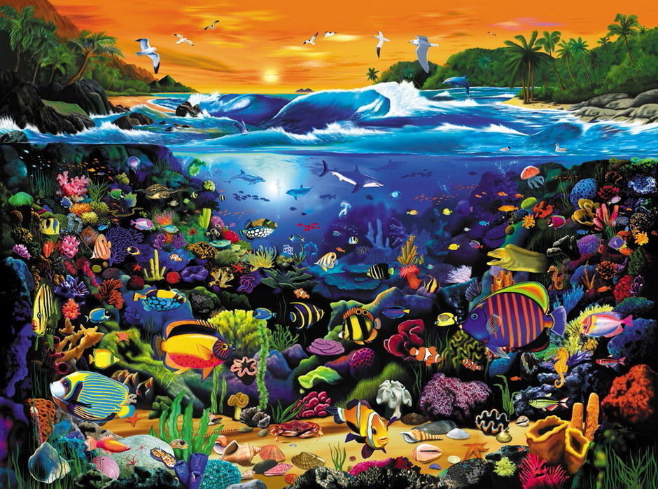 Buy Ravensburger Underwater Fun Puzzle 1000pc