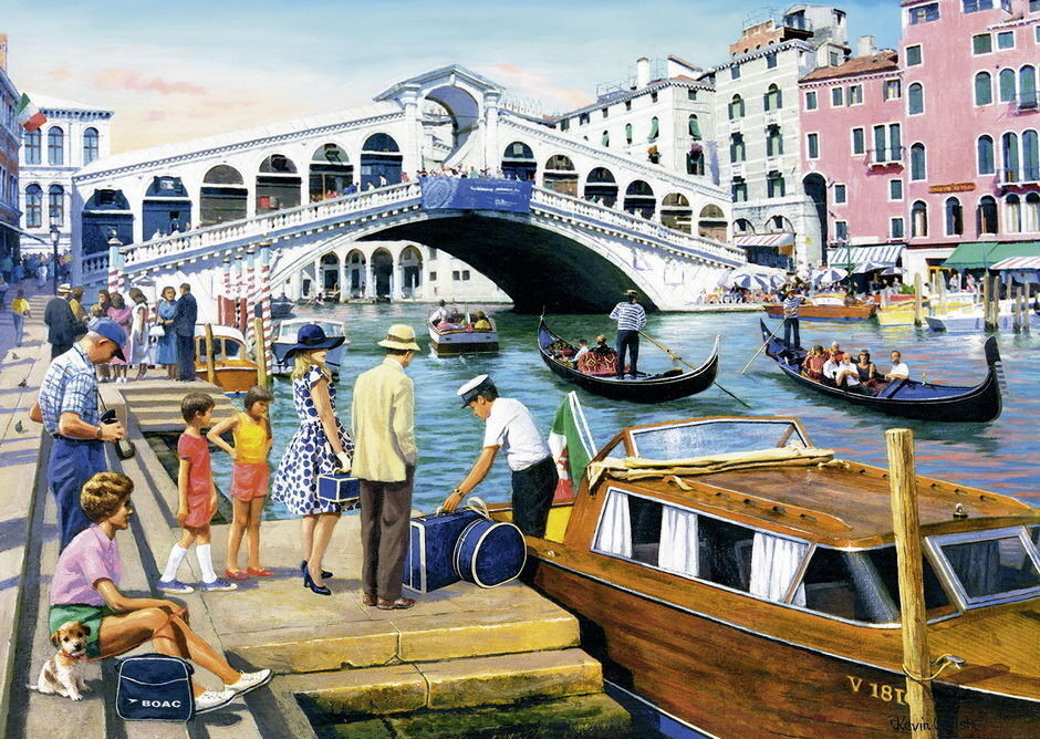 Ravensburger Venice Twilight-Puzzle da 750 pezzi, per adulti e bambini