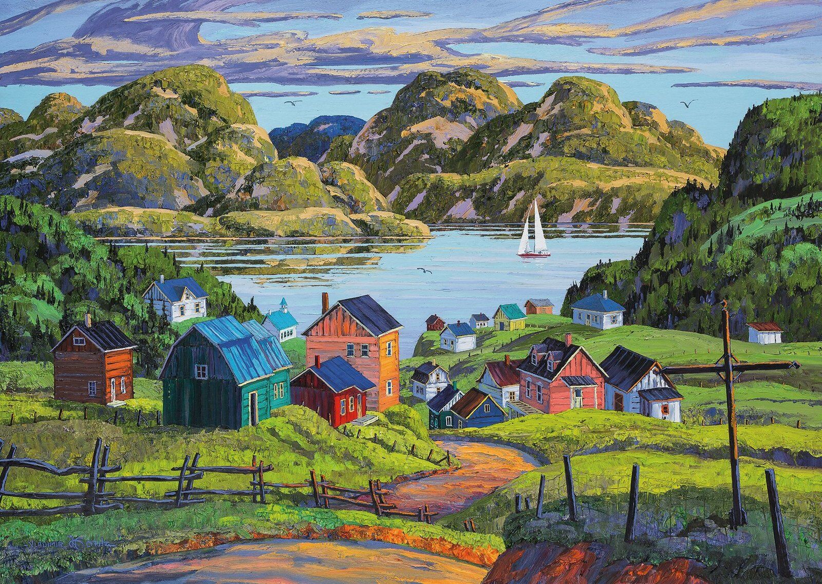 Buy Ravensburger Canadian Mountains Puzzle 1000pc