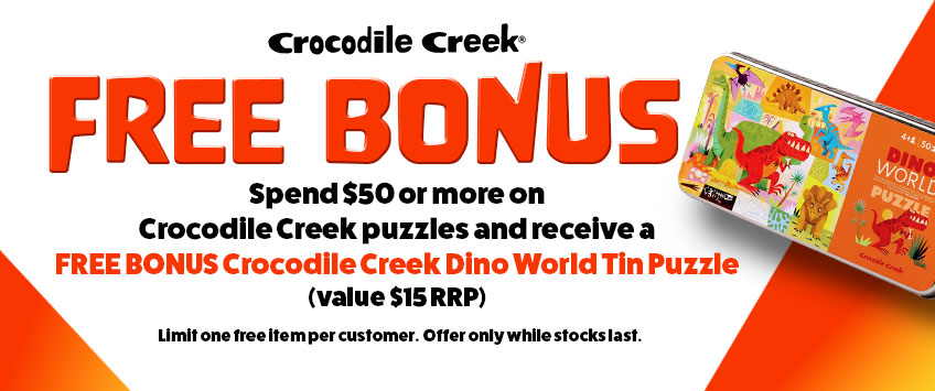 Crocodile Creek Free Bonus Puzzle