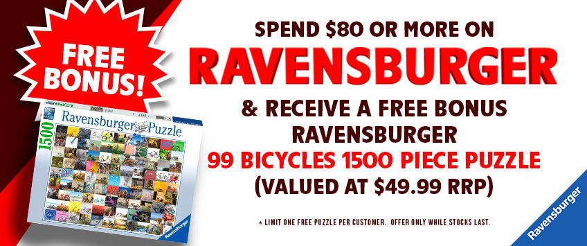 Free Ravensburger 99 Bicycles