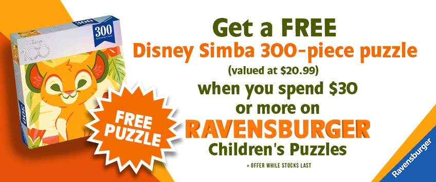 Free Ravensburger Simba Children's Puzzle
