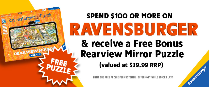 Ravensburger Rearview Mirror puzzle