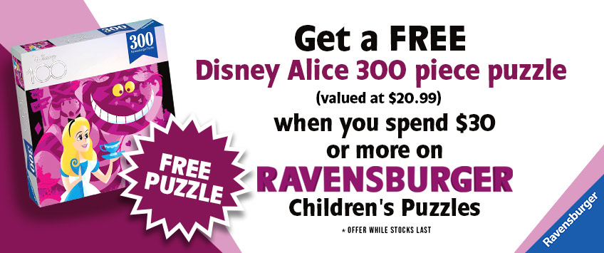 Free Ravensburger Alice Puzzle