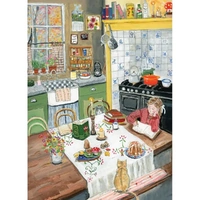 Eurographics - Afterschool Homework Large Piece Puzzle 500pc