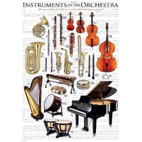 Eurographics - Instruments of the Orchestra Puzzle 1000pc
