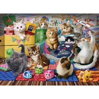 Eurographics - Kittens Playtime Large Piece Puzzle 500pc