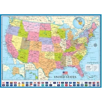Eurographics -Map of the United States of America Puzzle 1000pc