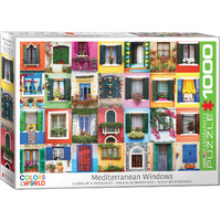 Eurographics - Mediterranean Windows Puzzle 1000pc