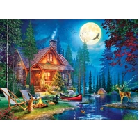 Eurographics - Moon Lake Cabin Puzzle 1000pc