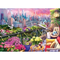 Eurographics - NY Rooftop Garden Puzzle 1000pc