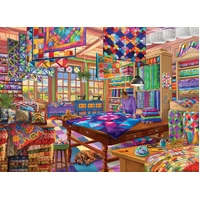 Eurographics - Quilt Workshop Large Piece Puzzle 500pc