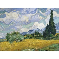 Eurographics - Van Gogh Wheat Field with Cypresses Puzzle 1000pce